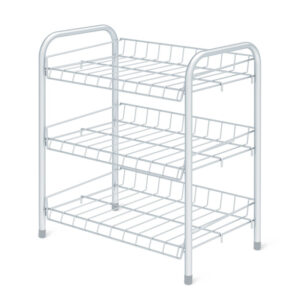 этажерка ЭТ4 460х280х520мм матовая белая