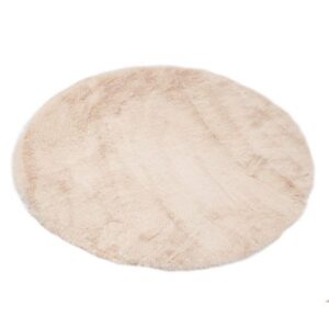 коврик меховой D990мм мальдивский песок полиэстер