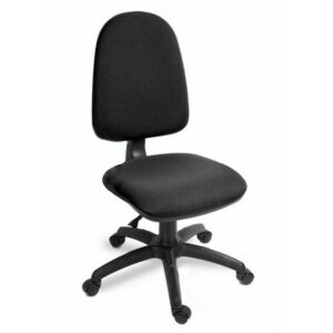 кресло офисное Престиж 460х470х980/1160мм без подлокотников полиэстер черное