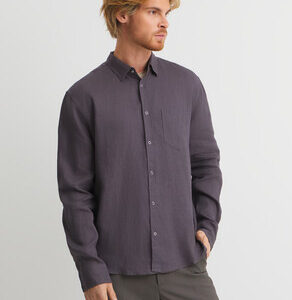 Мужская рубашка MAISON DAVID Артикул 4670931, серовато-фиолетовый