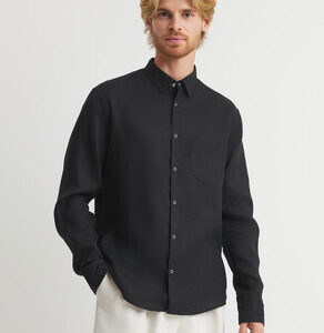 Мужская рубашка MAISON DAVID Артикул 4670955, черный