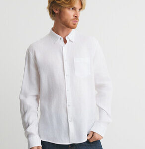 Мужская рубашка MAISON DAVID Артикул 4670963, белый