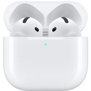 Наушники Apple AirPods 4 (2024)с беспроводным зарядным футляром, White