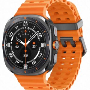 Смарт-часы Samsung Galaxy Watch Ultra 47 mm Titanium Gray Case, Fluoroelastomer Orange
