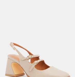 Женские туфли с открытой пяткой (слингбэк) TENDANCE Артикул 4370256, бежевый