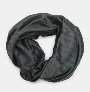 Женский платок 130x130 см. GUESS KEFIAH LOGO 4G 125X125 Артикул 4286932, темно-серый