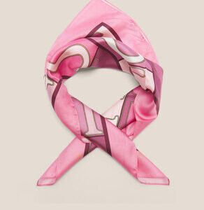 Женский платок 60x60 см. GUESS FOULARD 60X60 Артикул 4713596, розовый