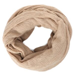 Женский шарф 210х65 см MAISON DAVID camel hair shawl Артикул 3347984, светло-бежевый